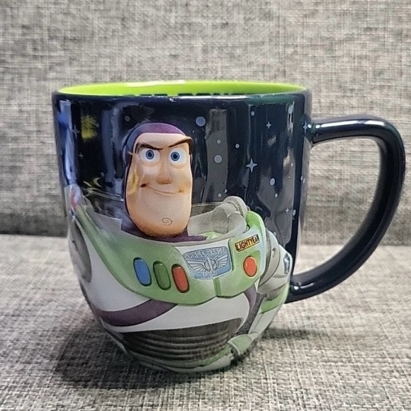Disney Parks Pixar Toy Story Buzz LightYear Space Ranger 16 Oz. Coffee 16 Mug - Picture 3 of 6